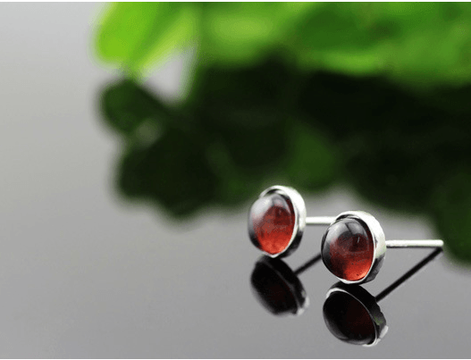 Elegant Sterling Silver Grape Earrings - A Toast to Style