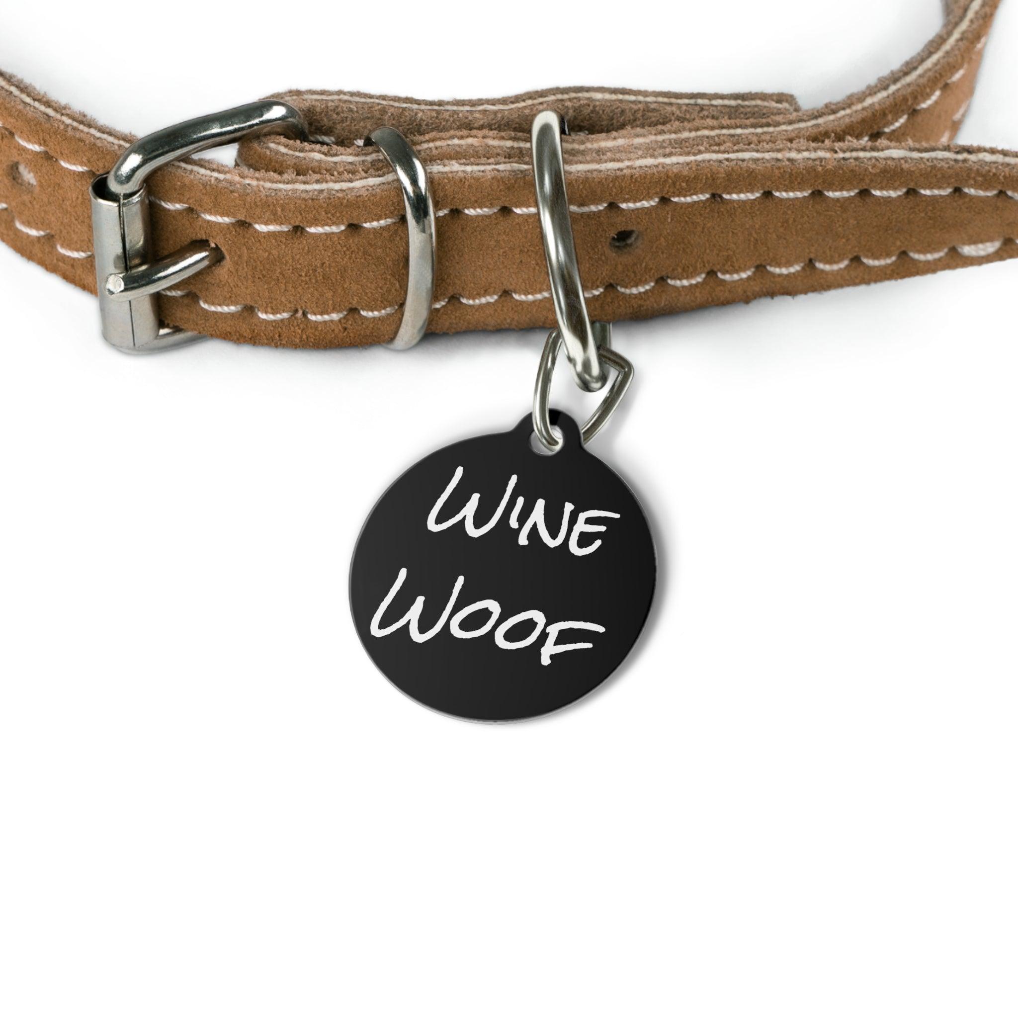 VinoTagz Deluxe – Elegant Wine Connoisseur's Pet ID Tags - SOMM DIGI