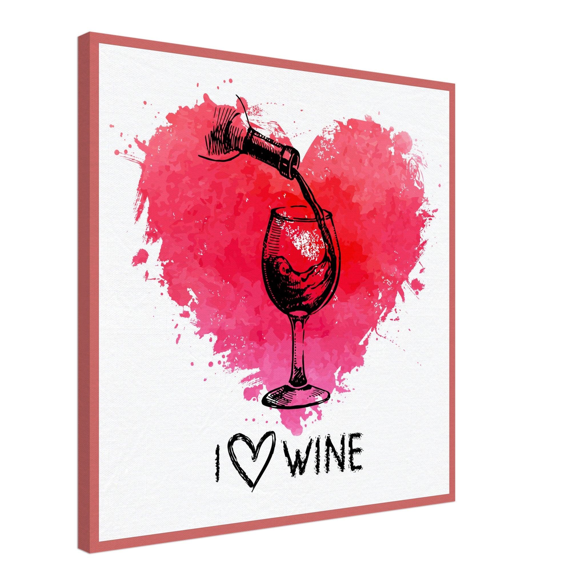 wine canvas wall art