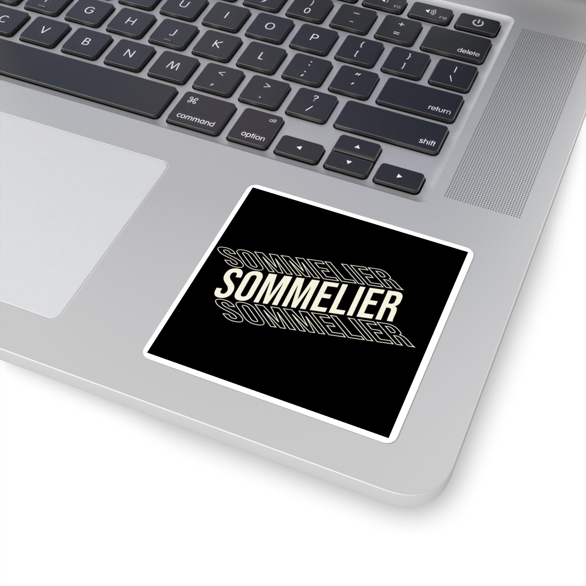 Sommelier Square Stickers - SOMM DIGI