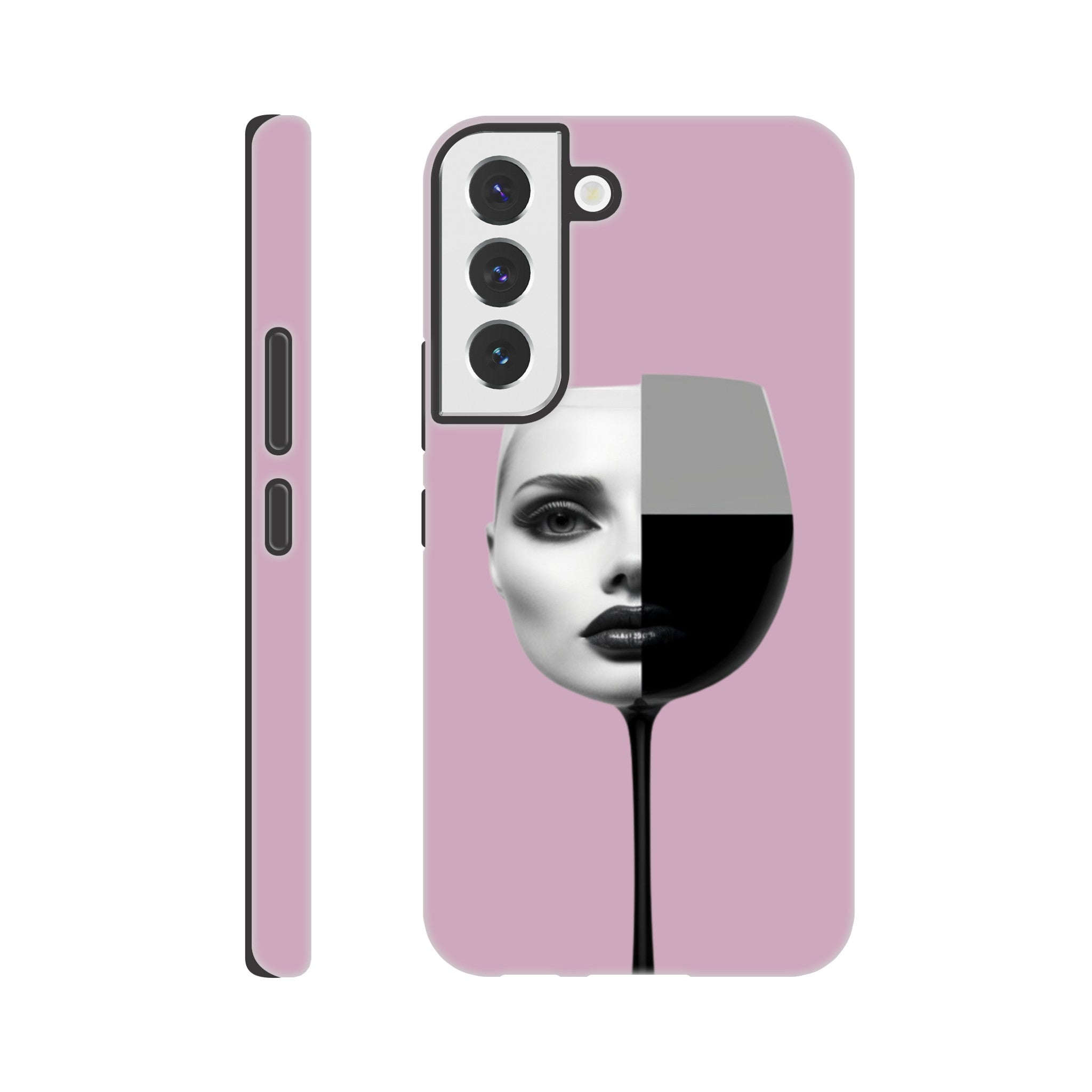 Silhouette Series: Artistic Wine Glass Phone Cases