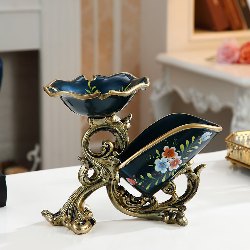 Luxurious Wine & Glass Holder - A Touch of Royal Elegance