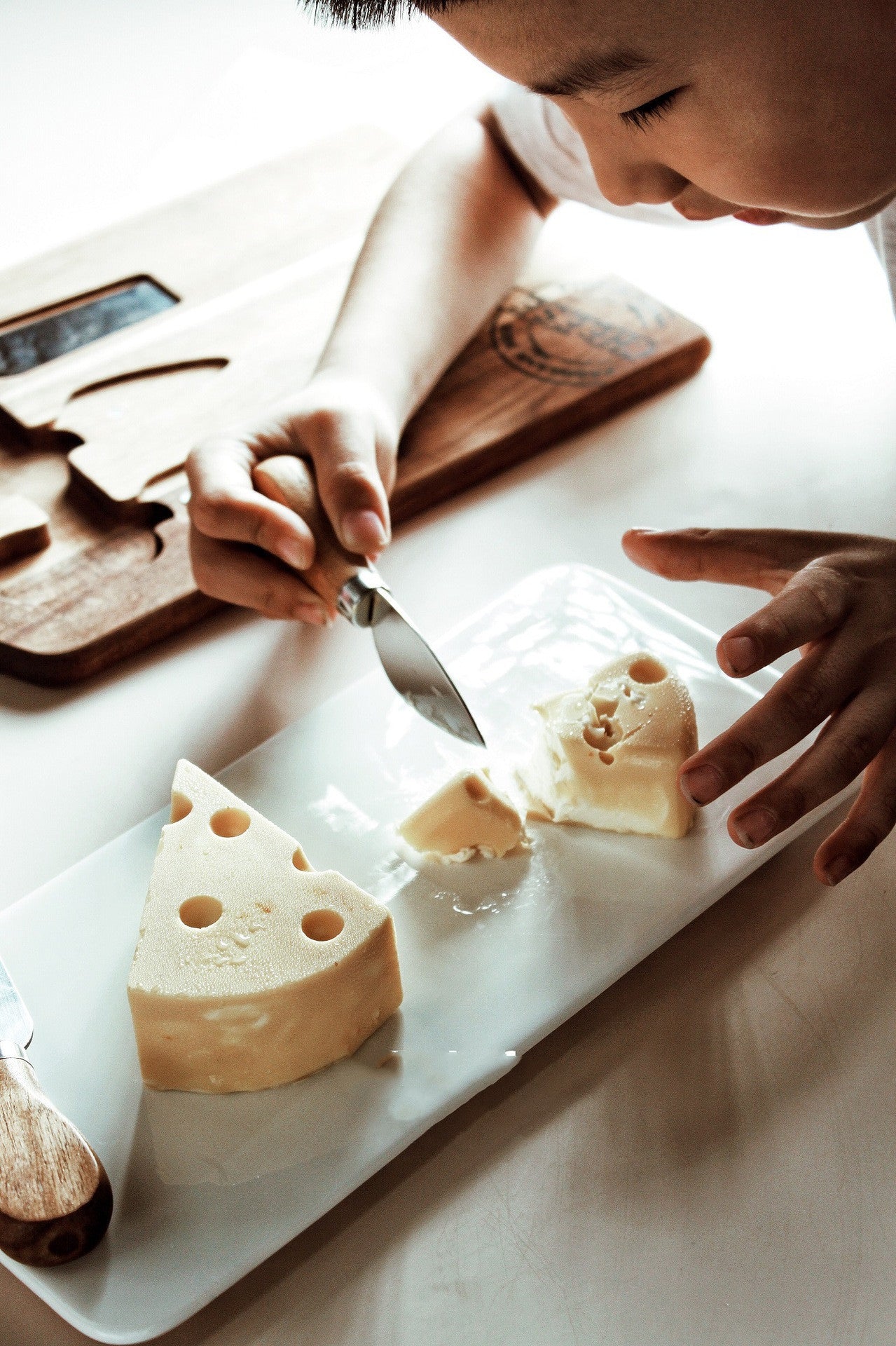 Cheese Butter Knife Board Set Bread Cake Board Steak