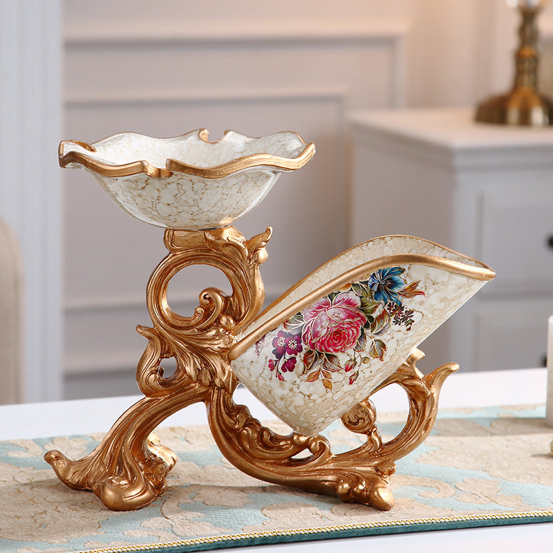 Luxurious Wine & Glass Holder - A Touch of Royal Elegance