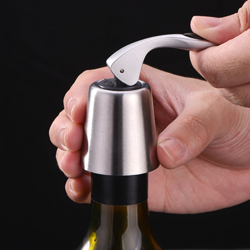 304 stainless steel wine bottle stopper