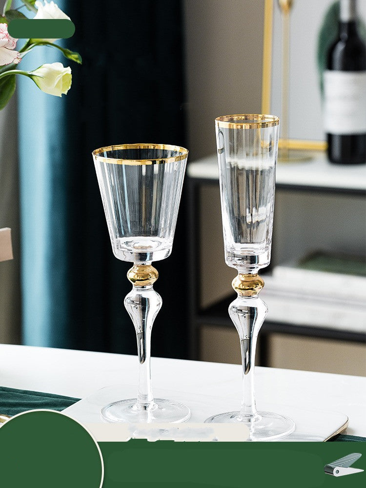 Refined Sipping: Gilded Edge Glasses for Port & Sweet Wines
