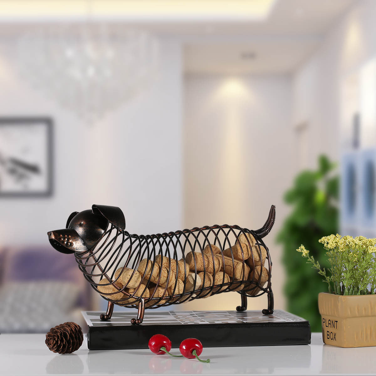 Dachshund Cork Holder - Quirky Charm for Wine Fans