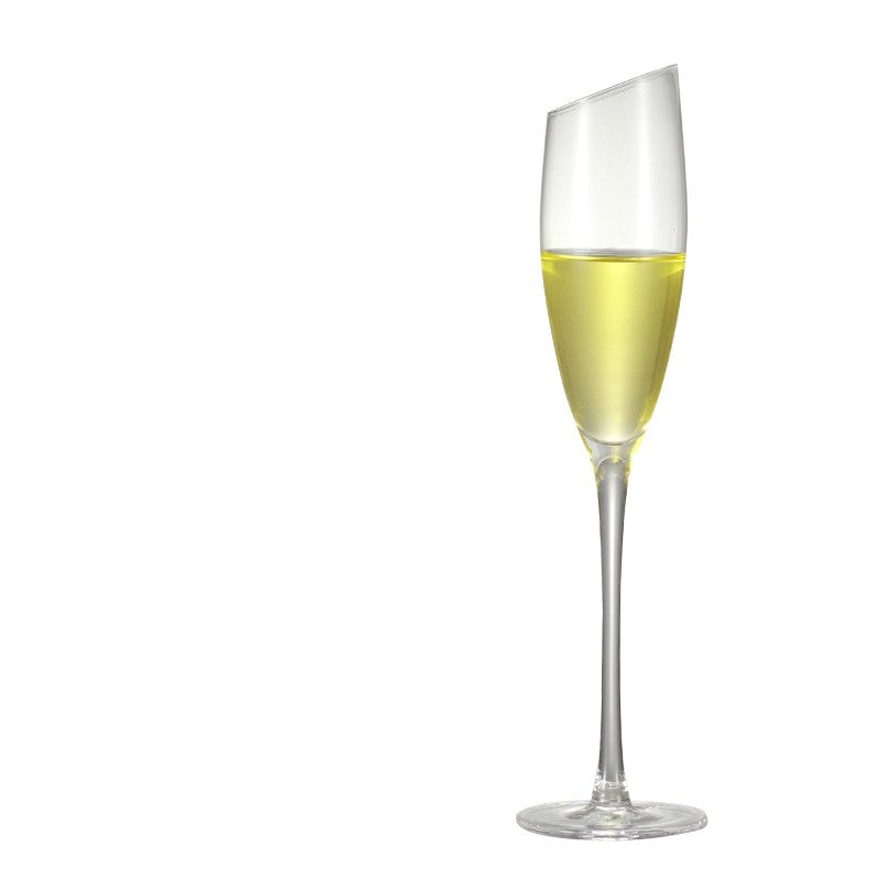 Sparkling Glass with Crystal Glass