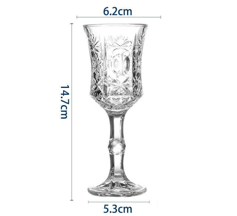 Timeless Taste: Classic Crystal Glass for Ice Wine