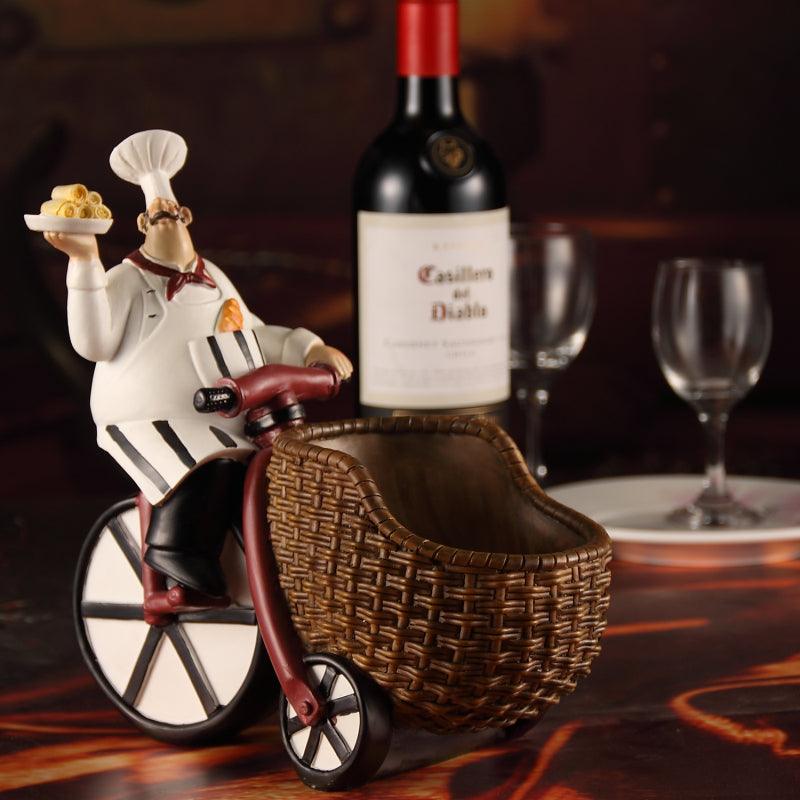 European resin chef wine rack - SOMM DIGI