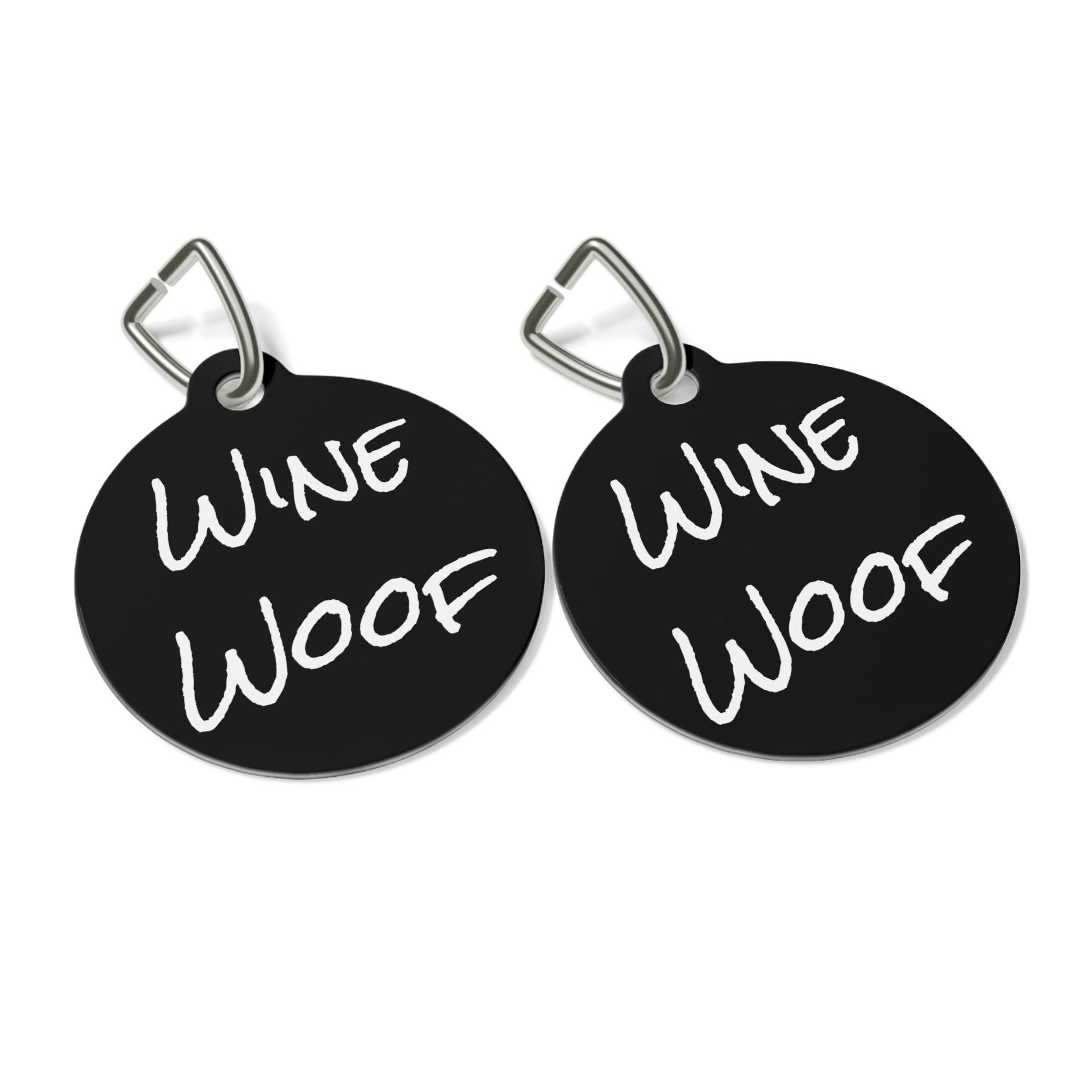 VinoTagz Deluxe – Elegant Wine Connoisseur's Pet ID Tags - SOMM DIGI