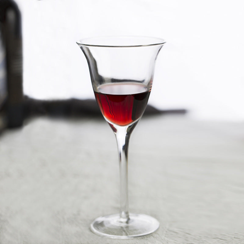 Sleek Savor: Contemporary Port & Sweet Wine Glasses