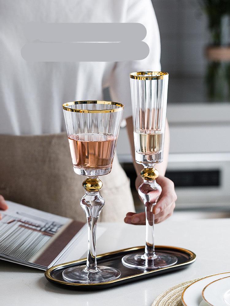 Refined Sipping: Gilded Edge Glasses for Port & Sweet Wines