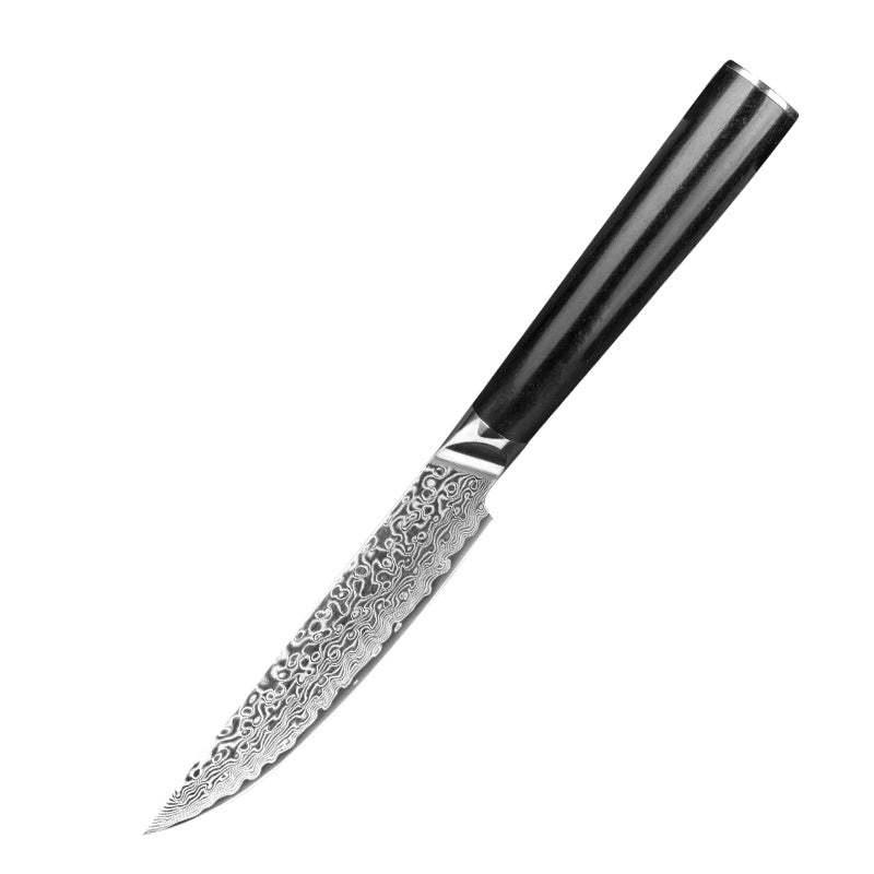 Damascus Steak Knife - Modern Cutting Elegance