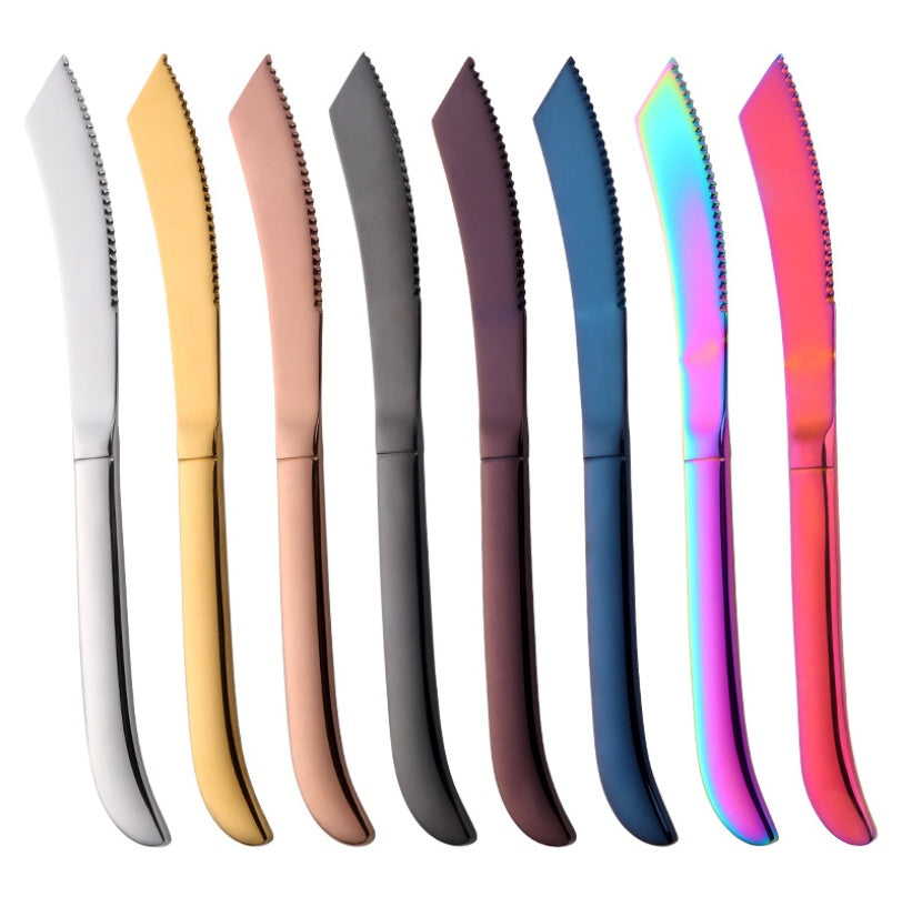Colorful Modern Steak Knife Set