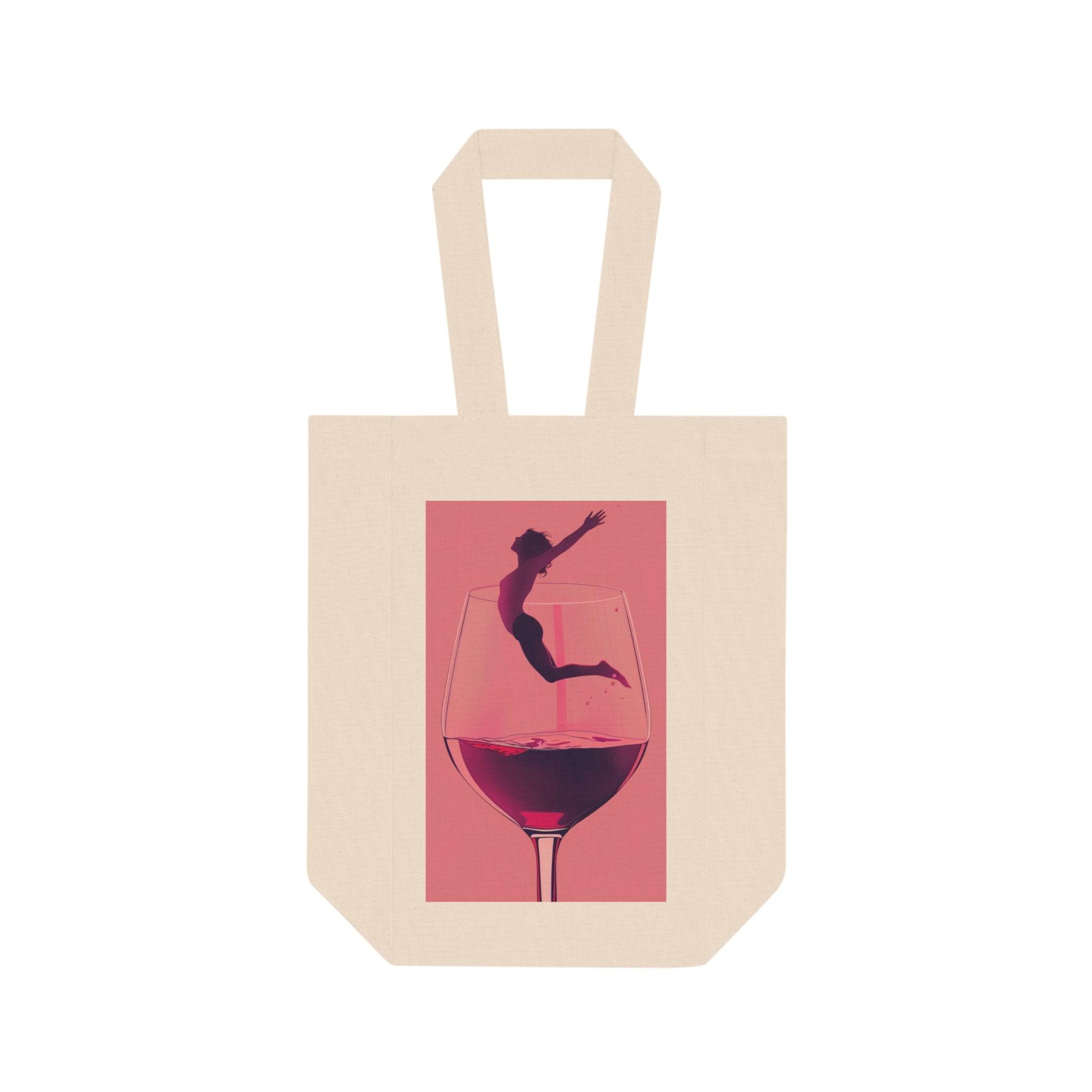 Playful Leap Wine Tote – Carry Your Joy and Your Wine