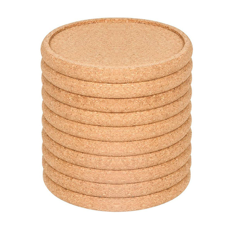 Round Cork Coasters - Set of 20 | Modern Simplicity Design