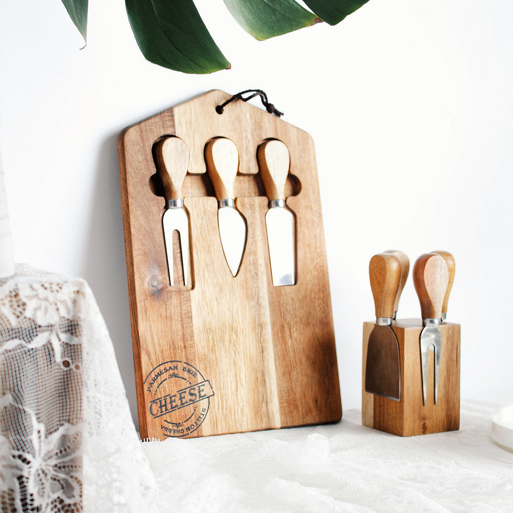  Cheese Board with Knife Set