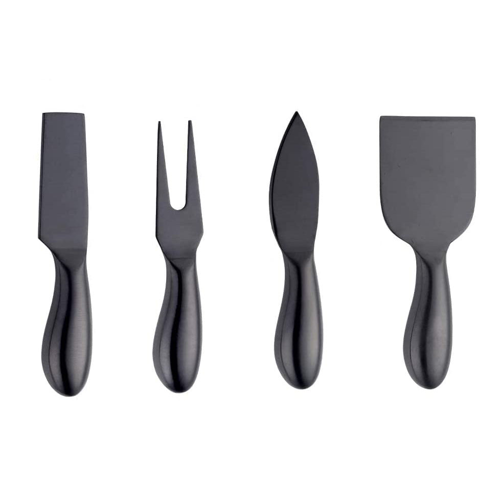 Simple Stainless Steel Cheese Knife Set