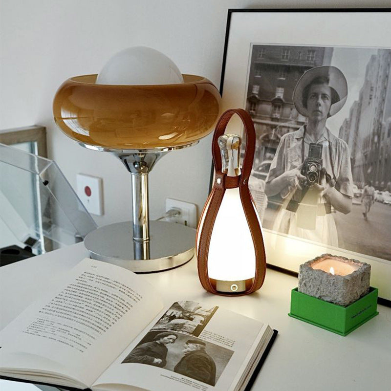 Study Illumination: Sommelier's Modern Sparkling Wine Bottle Light