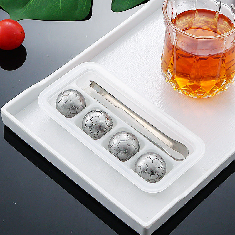 Stainless Steel Ice Particles Whisky Stone Bar Whiskey Cooling Wine Set Can Be Recycled
