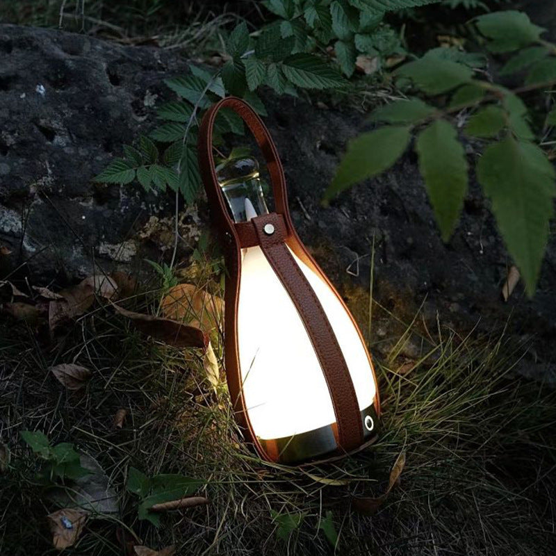 Study Illumination: Sommelier's Modern Sparkling Wine Bottle Light