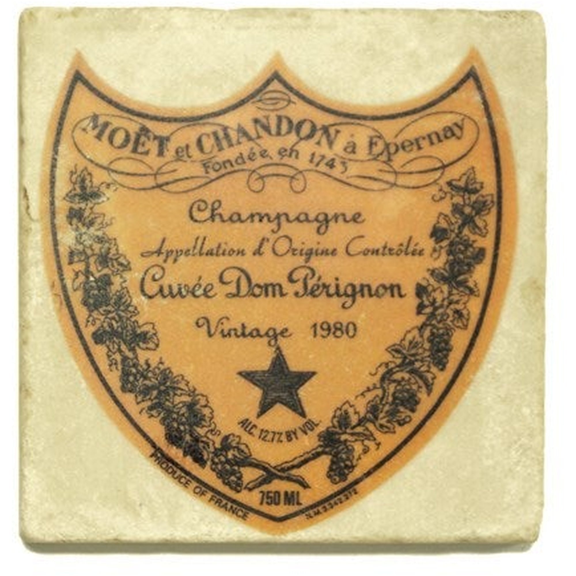 DOM PERIGNON Set/4 Coasters