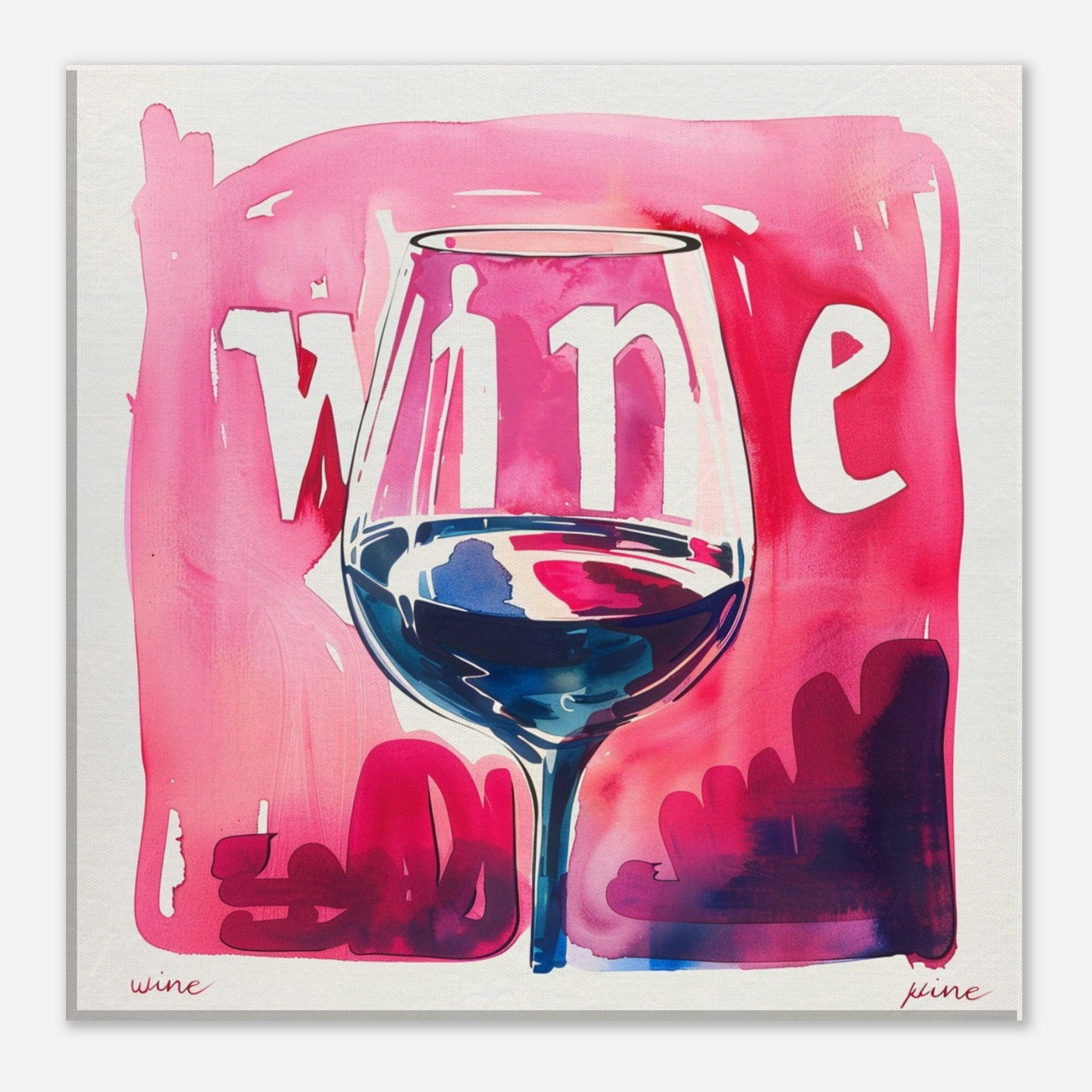 Wine Artwork Canvas