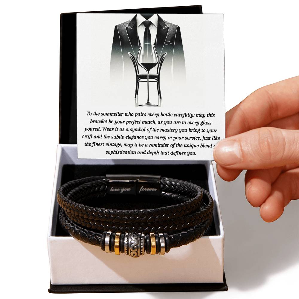 Sommelier's Signature Bracelet – Elegance Unwrapped