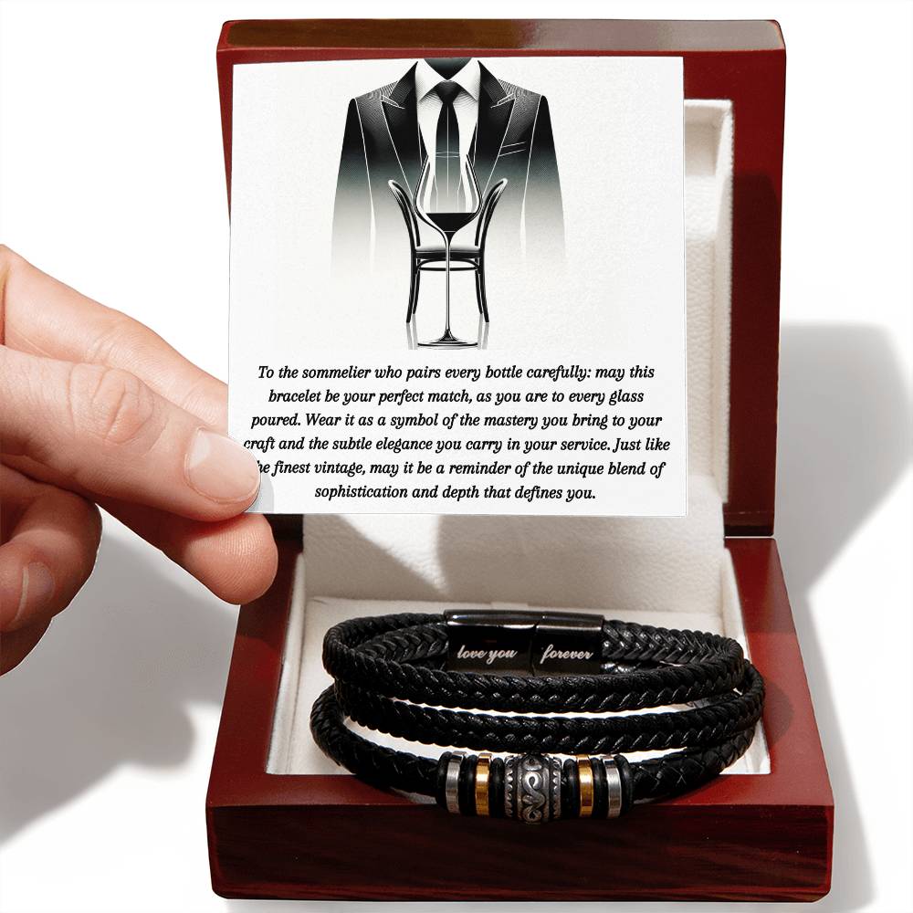 Sommelier's Signature Bracelet – Elegance Unwrapped