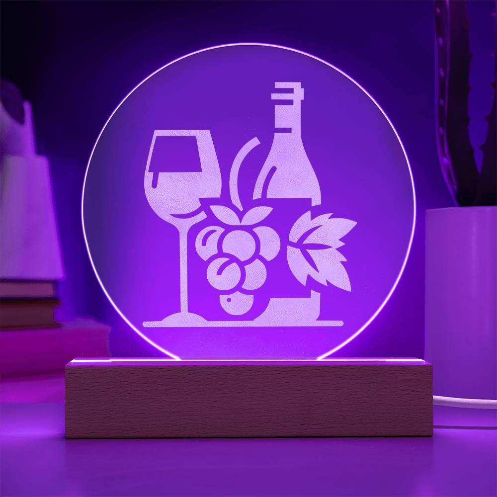 EnoLight Wine Enthusiast LED Portrait