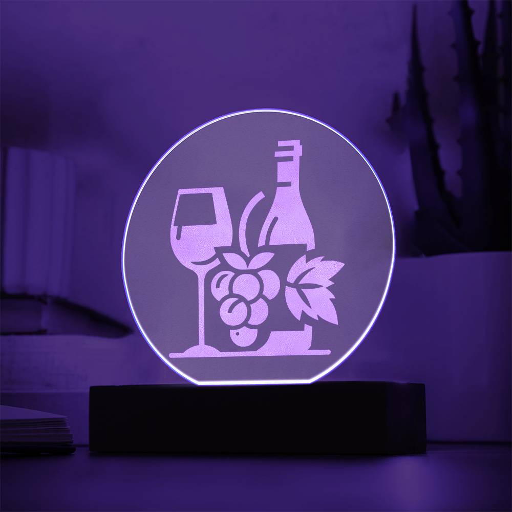 EnoLight Wine Enthusiast LED Portrait