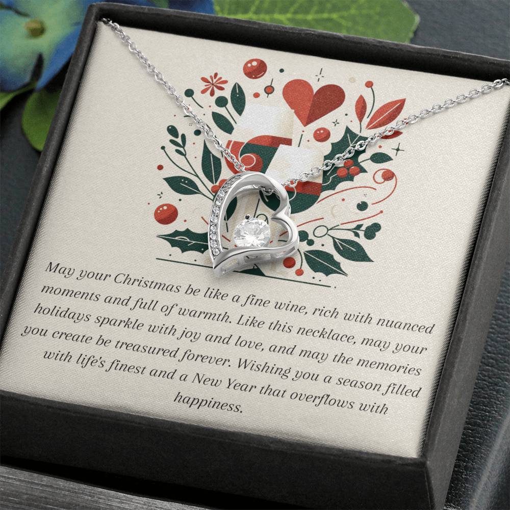 Vintage Heart Necklace – A Toast to Timeless Love