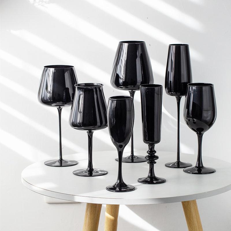 decorative wine glasses 
