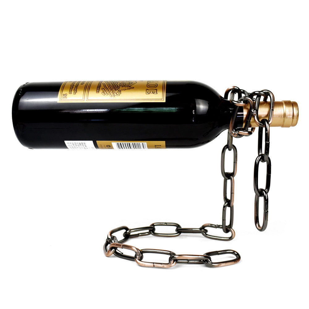 Chain Link Wine Rack: A Blend of Craftsmanship and Elegance