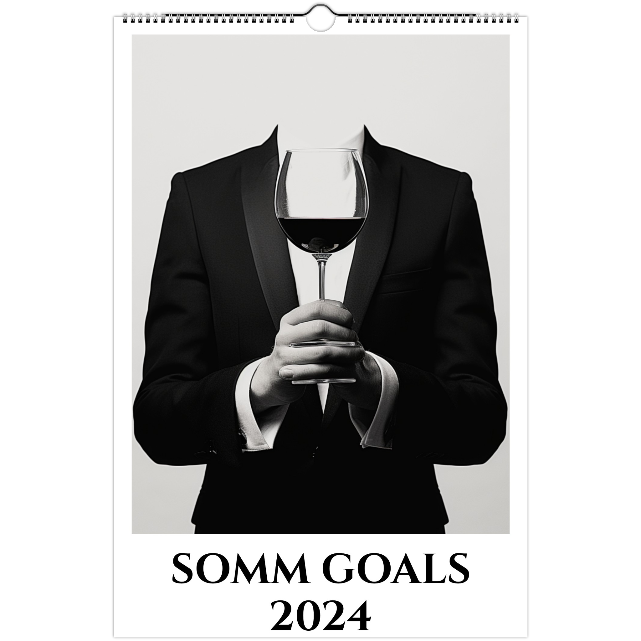 Somm Goals 2024 Calendar: Your Year of Wine Excellence