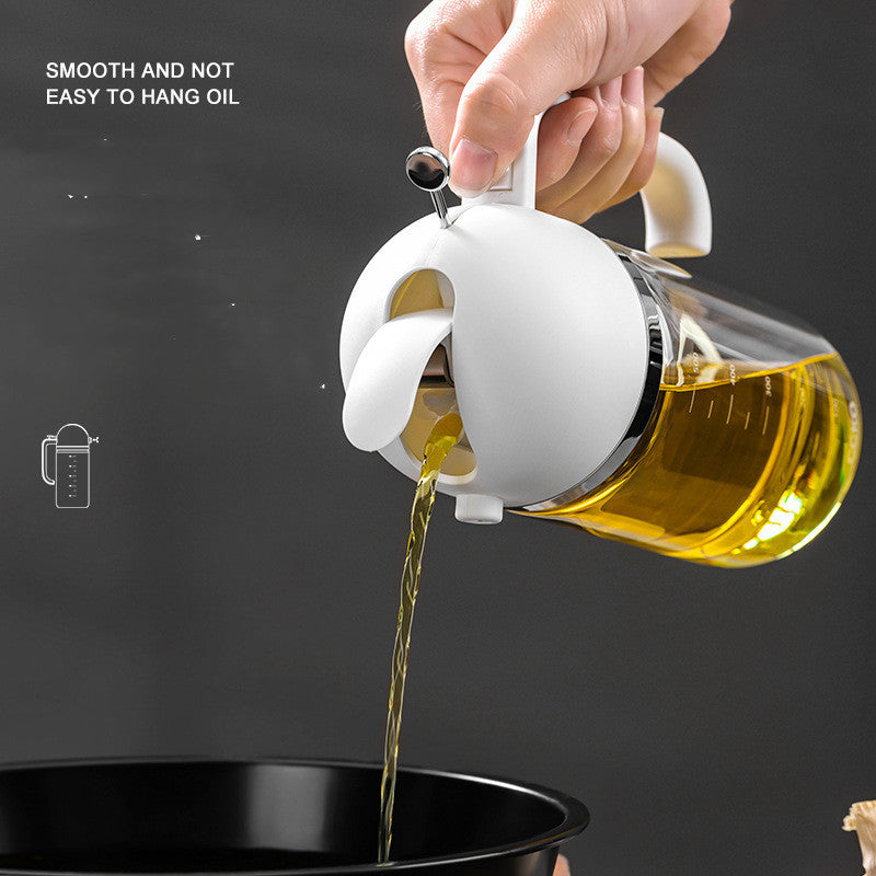 Household Kitchen Push-type Barbecue Oil Sprayer