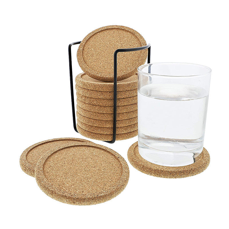 Round Cork Coasters - Set of 20 | Modern Simplicity Design