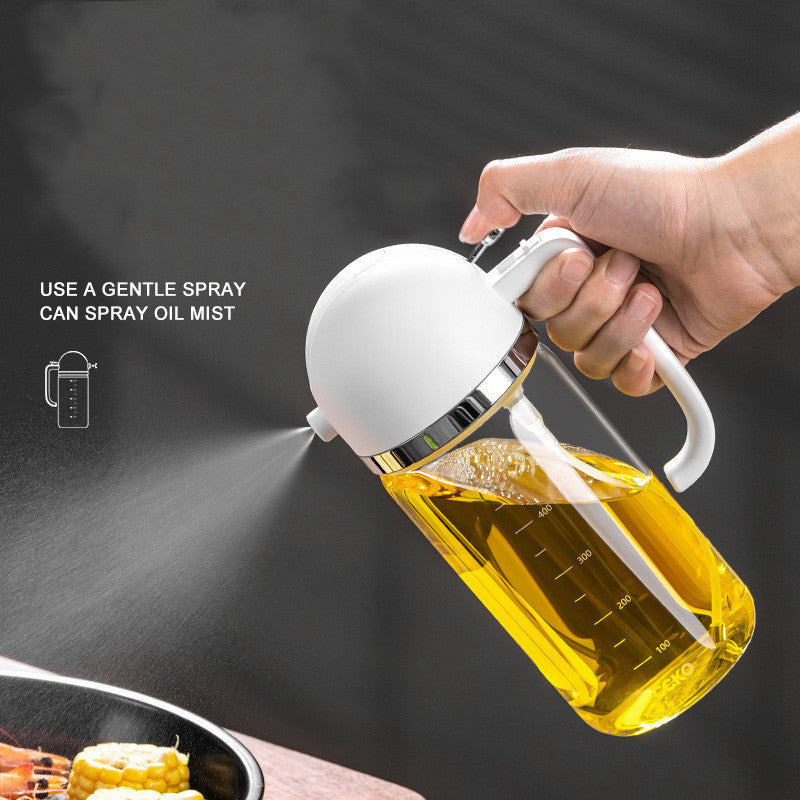 Household Kitchen Push-type Barbecue Oil Sprayer