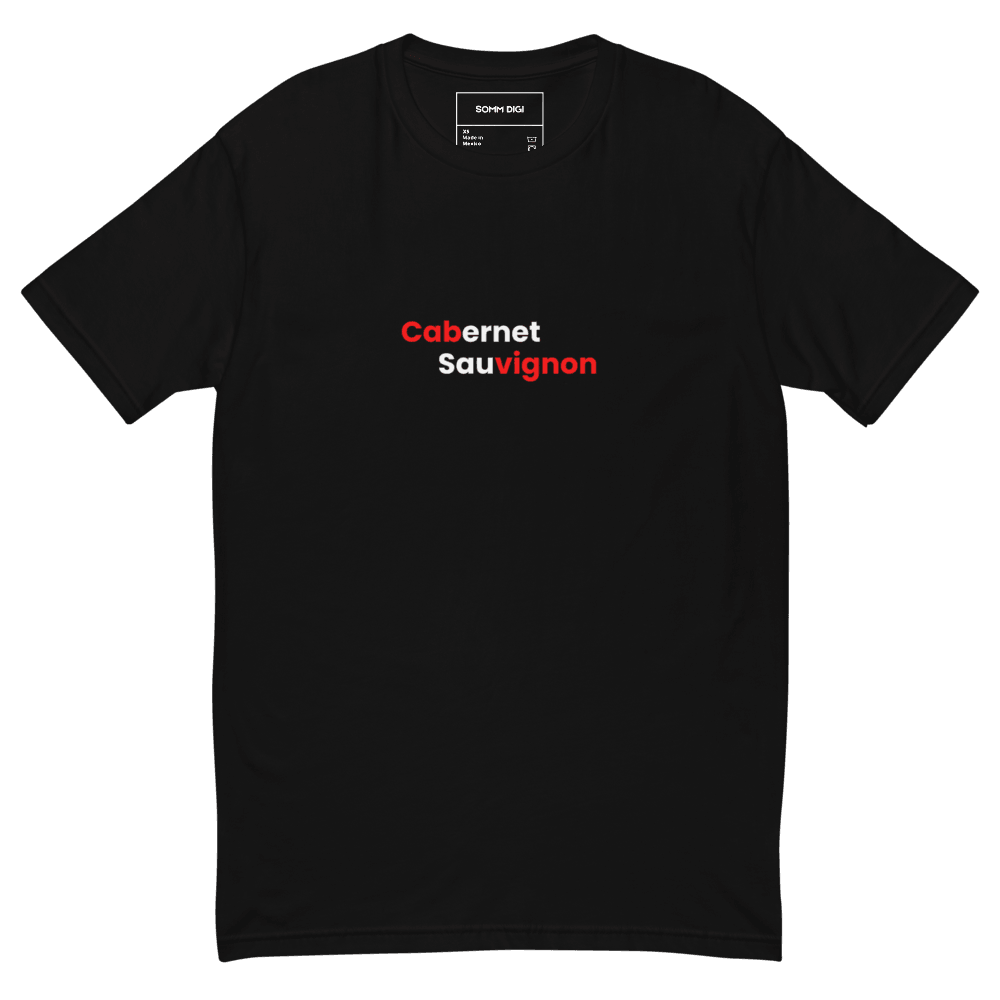 Cabernet Sauvignon Premium Tee - Bold Elegance for the Wine Connoisseur - SOMM DIGI