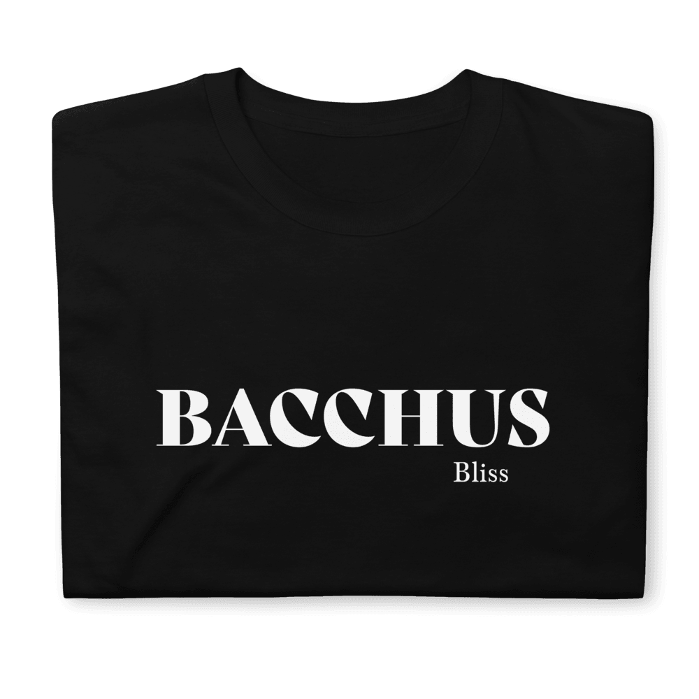 BACCHUS Bliss Tee – Unwind in Divine Style - SOMM DIGI