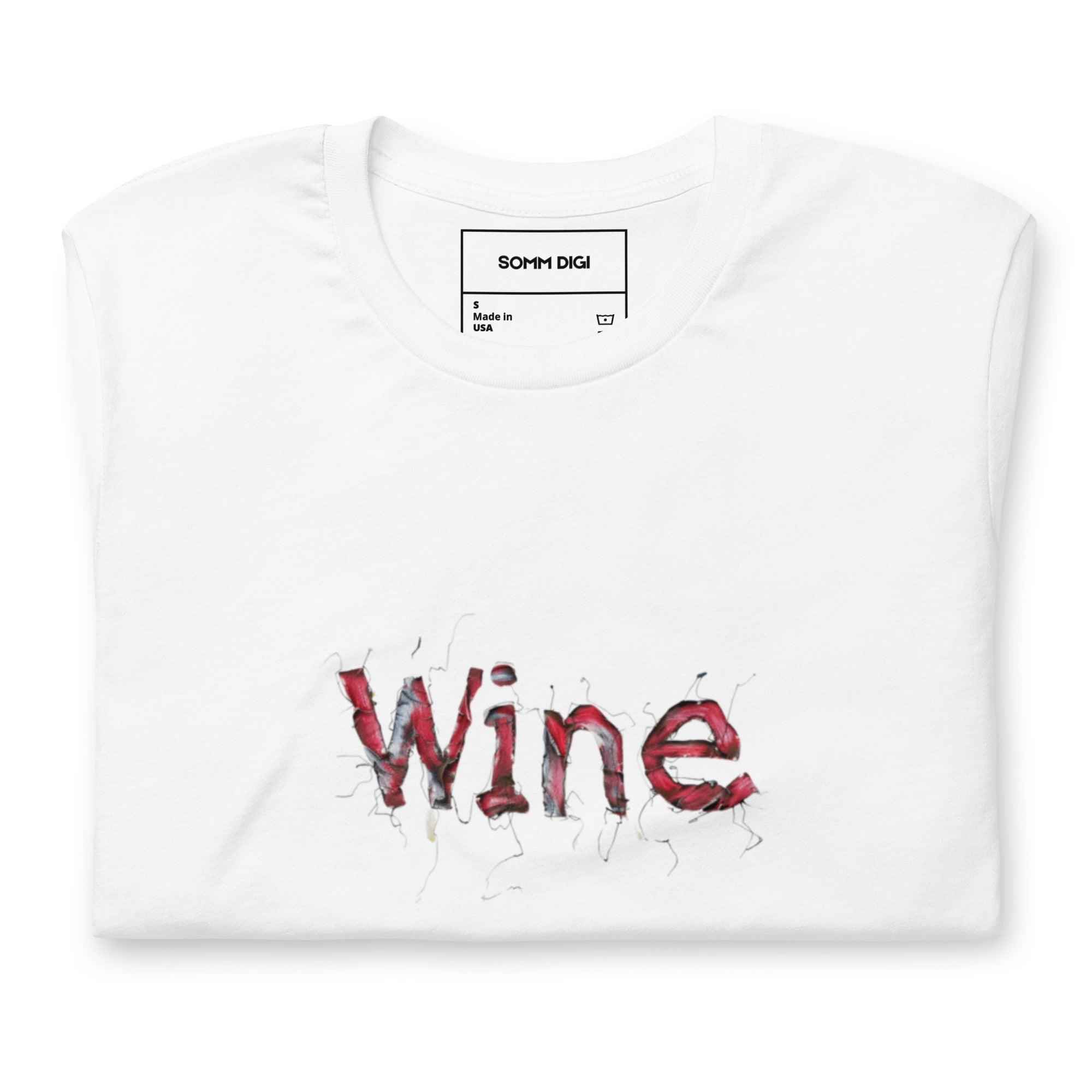 Unisex Wine t-shirt - SOMM DIGI