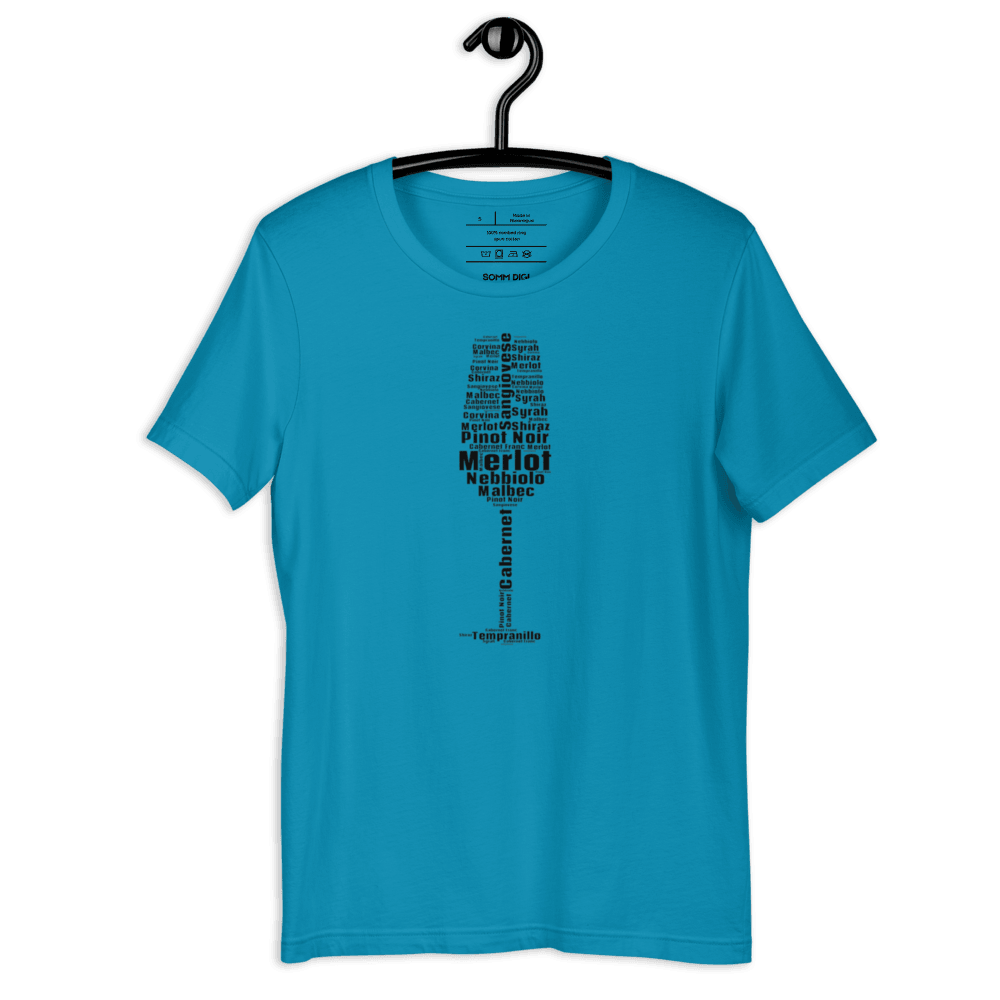 Grapes Unisex t-shirt - SOMM DIGI