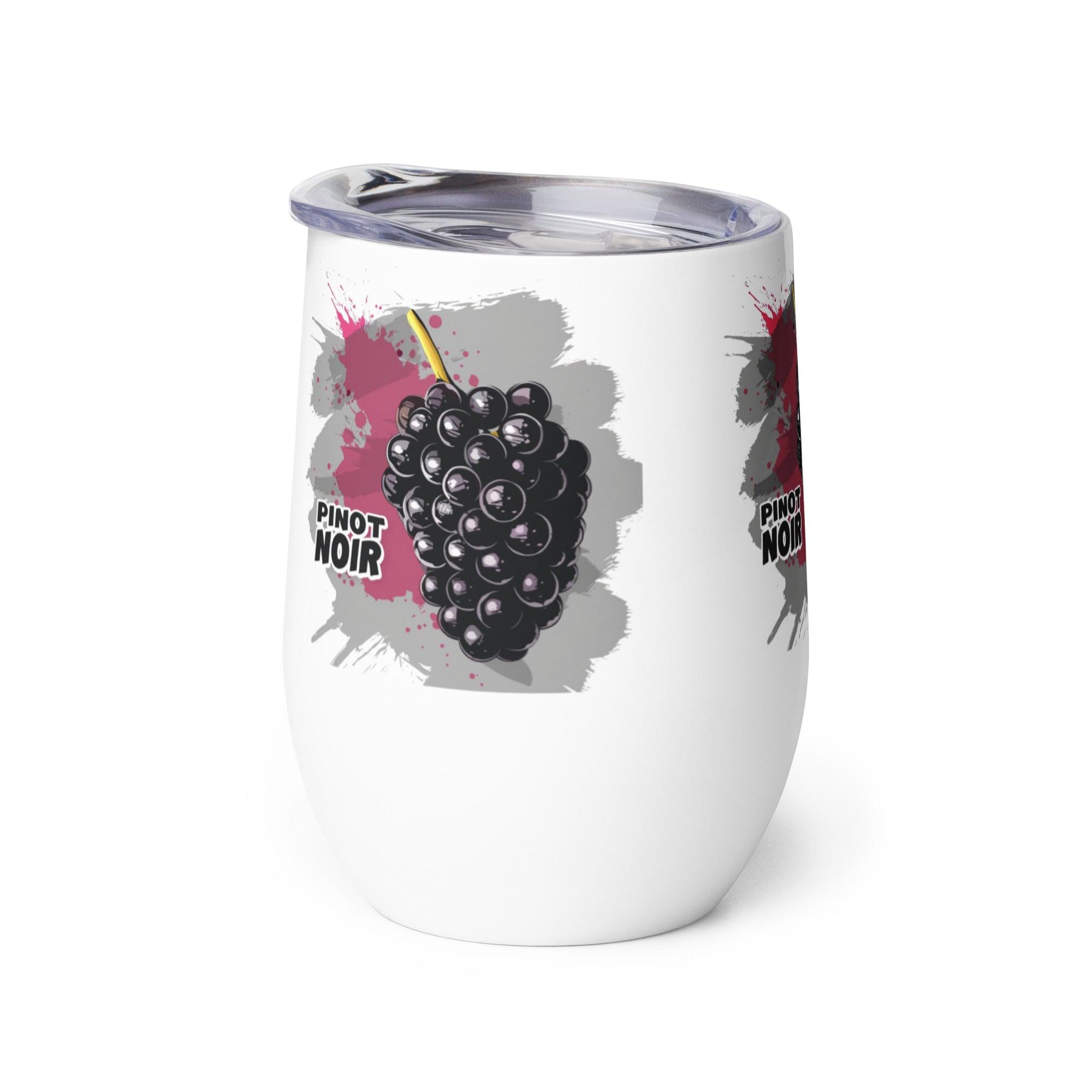 Pinot Noir Stainless Steel Wine Tumbler – Custom Elegance On the Go - SOMM DIGI