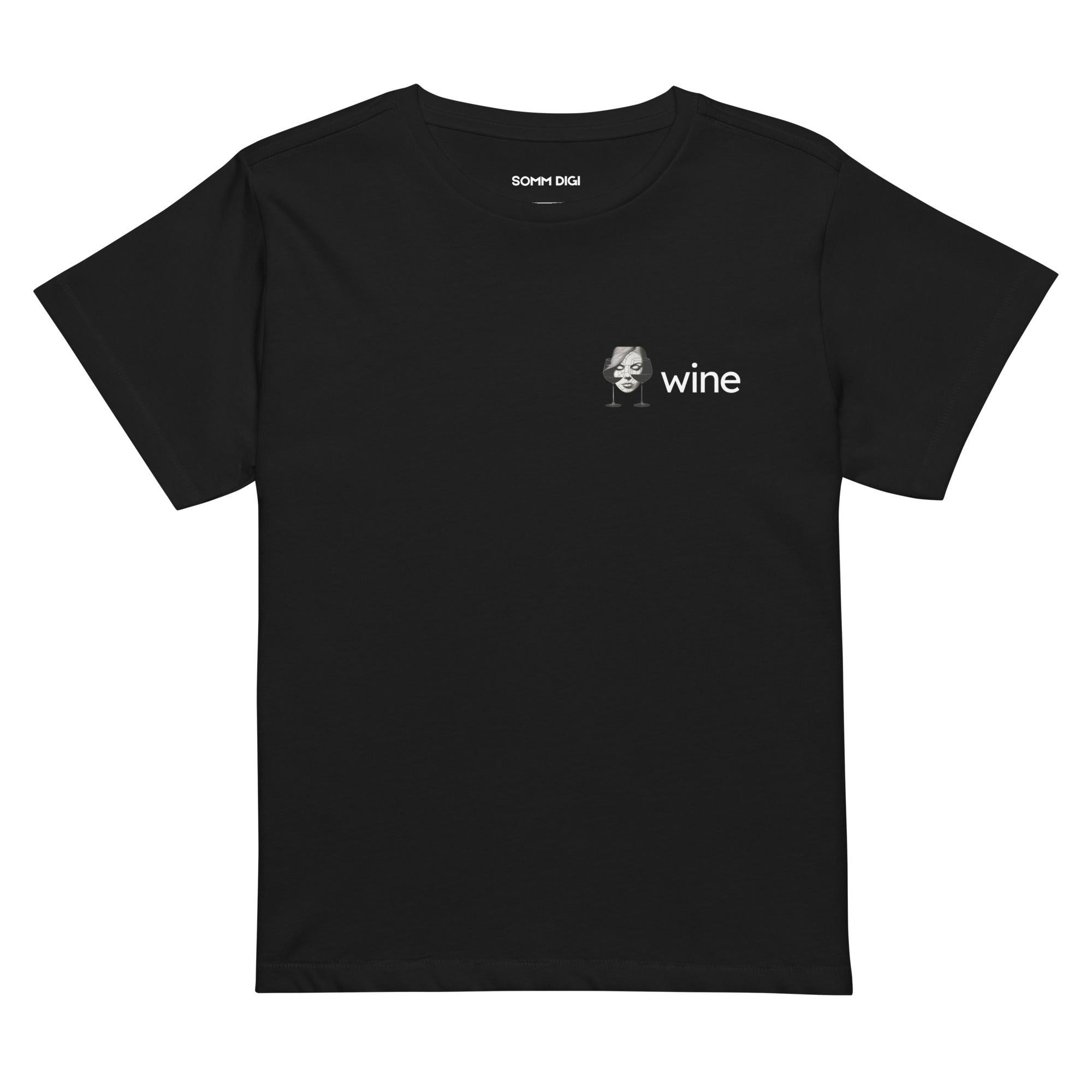 women wine shirt