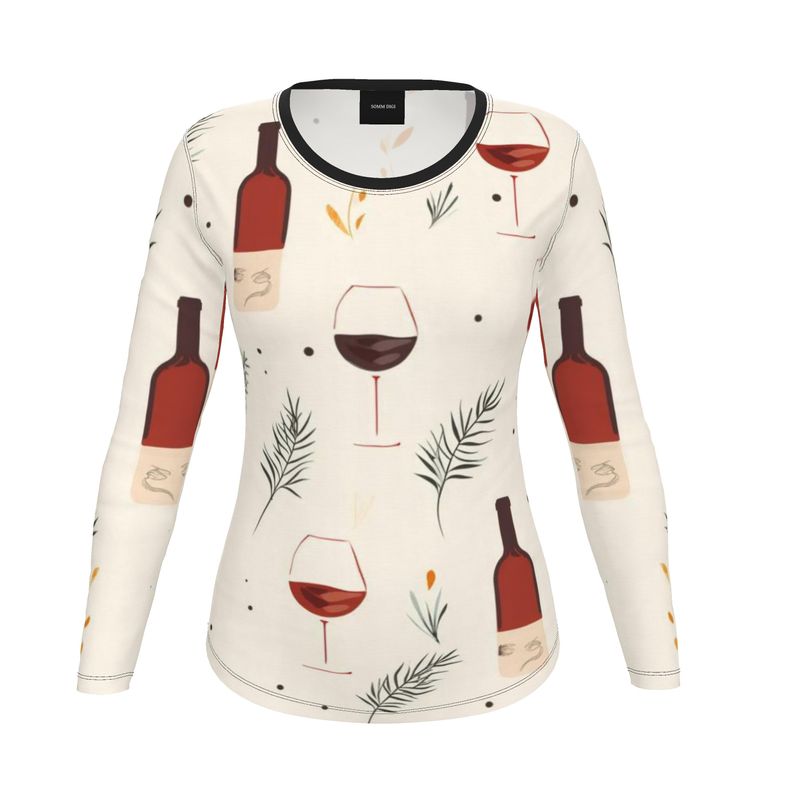 Festive Vino Jersey - Toast to the Holidays in Style!