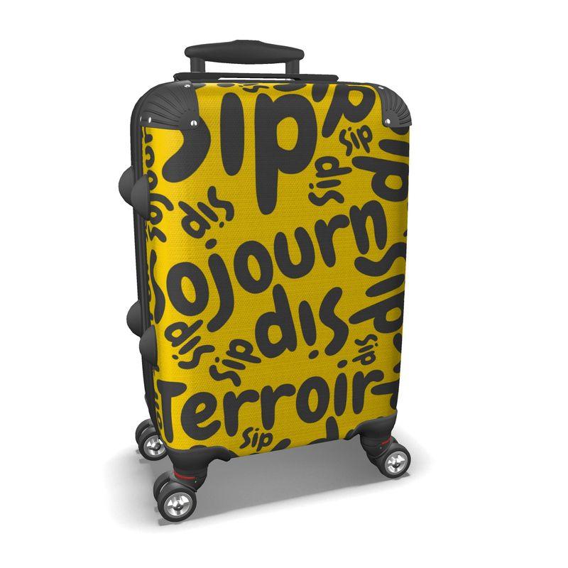 Sip & Sojourn Terroir Suitcase - The Oenophile's Travel Companion - SOMM DIGI