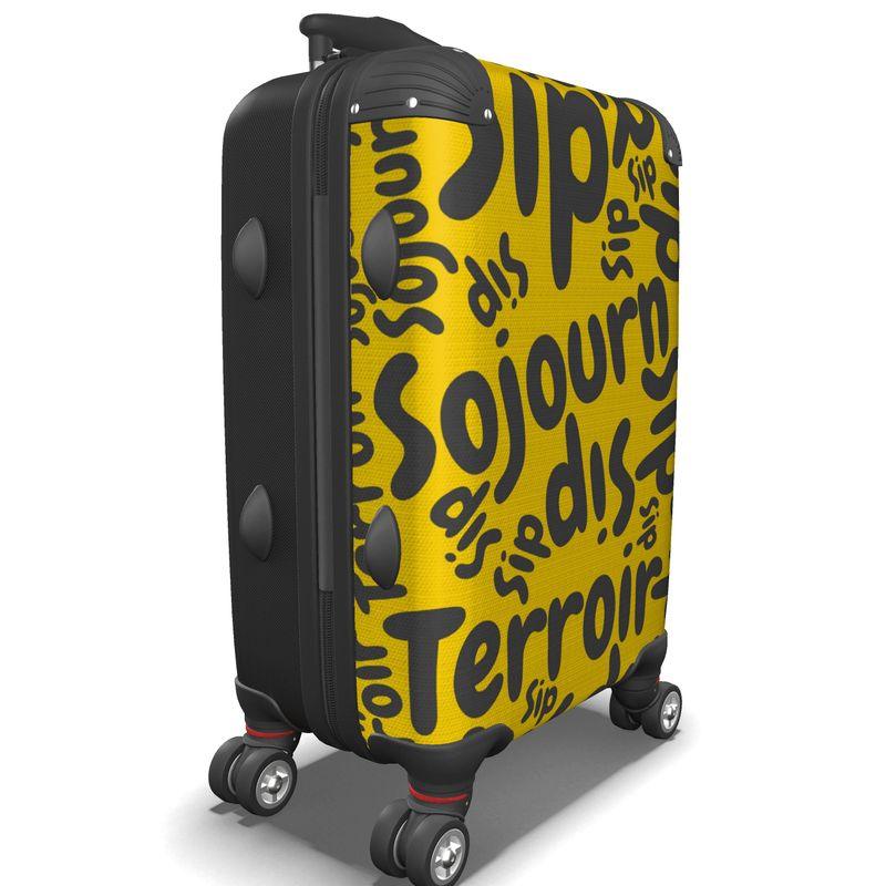 Sip & Sojourn Terroir Suitcase - The Oenophile's Travel Companion - SOMM DIGI